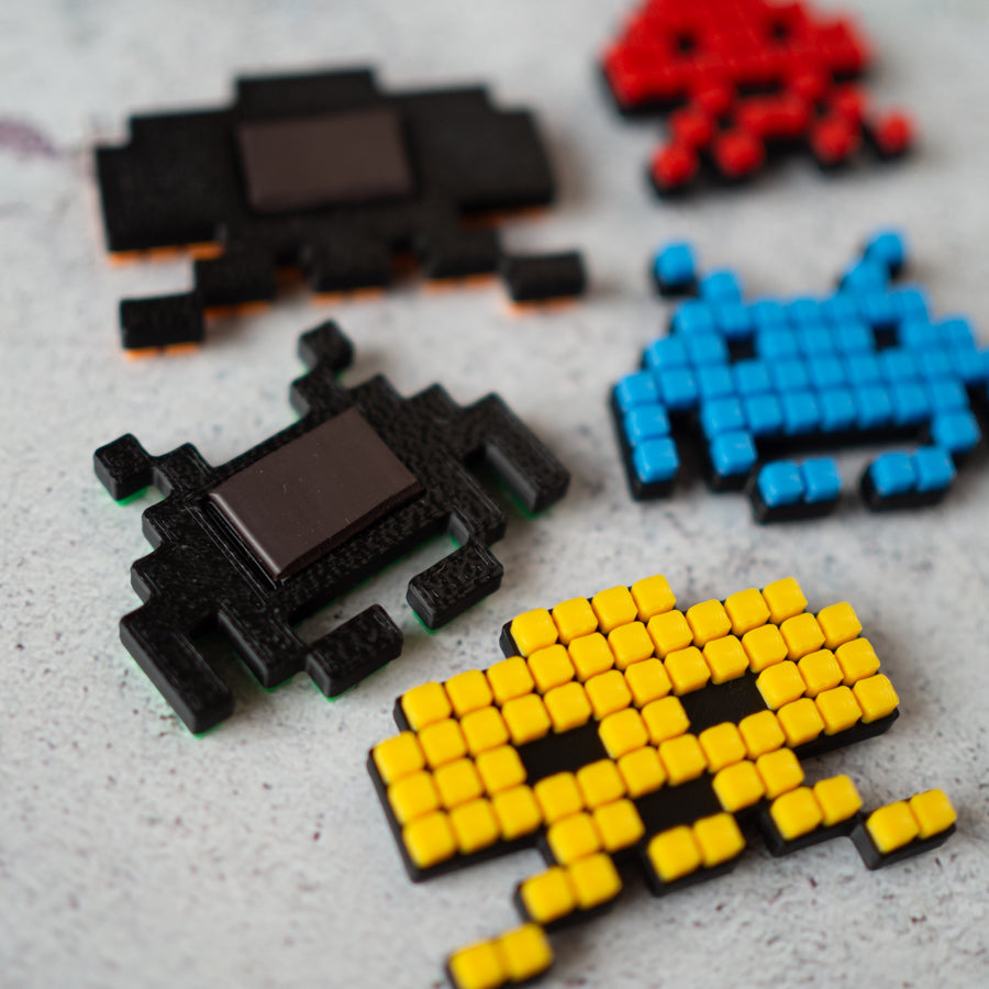 Pack imanes Space Invaders