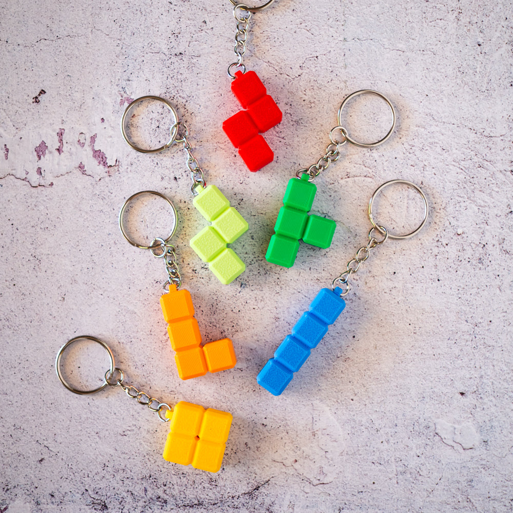 Pack llaveros Tetris