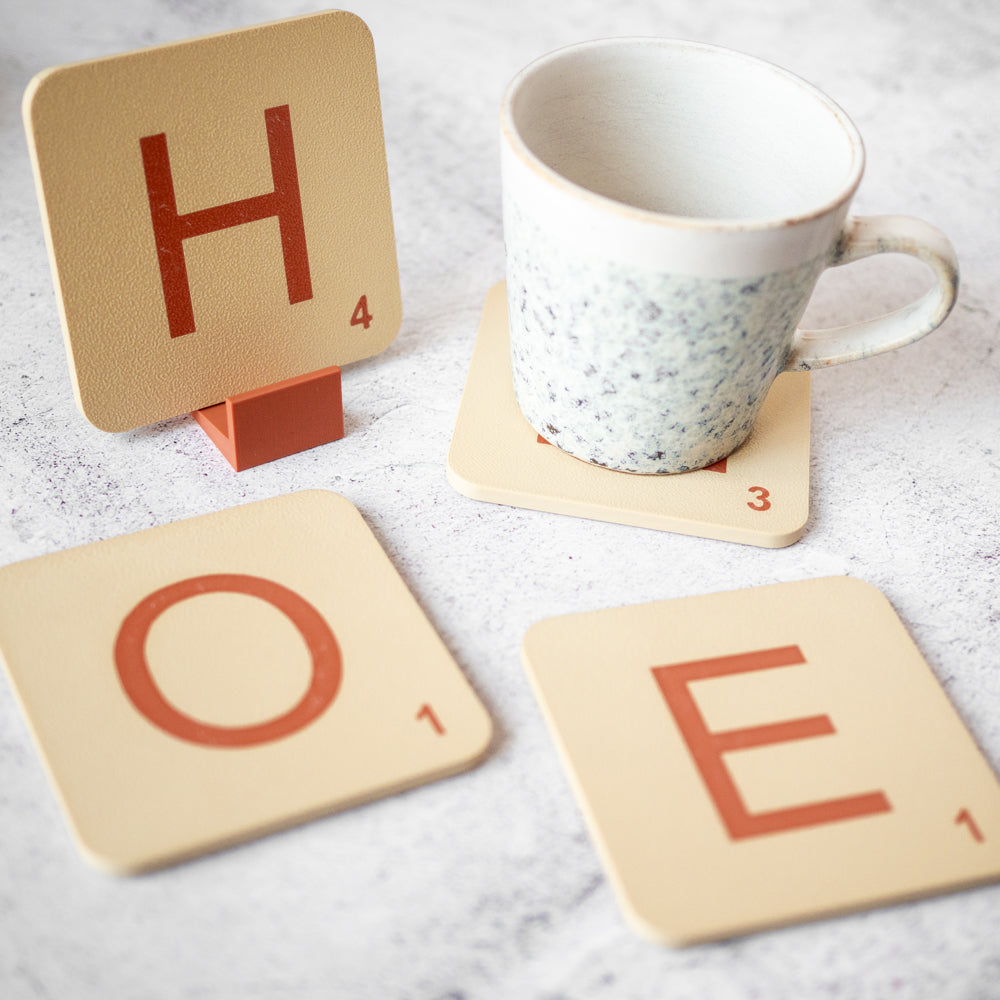Posavasos Scrabble